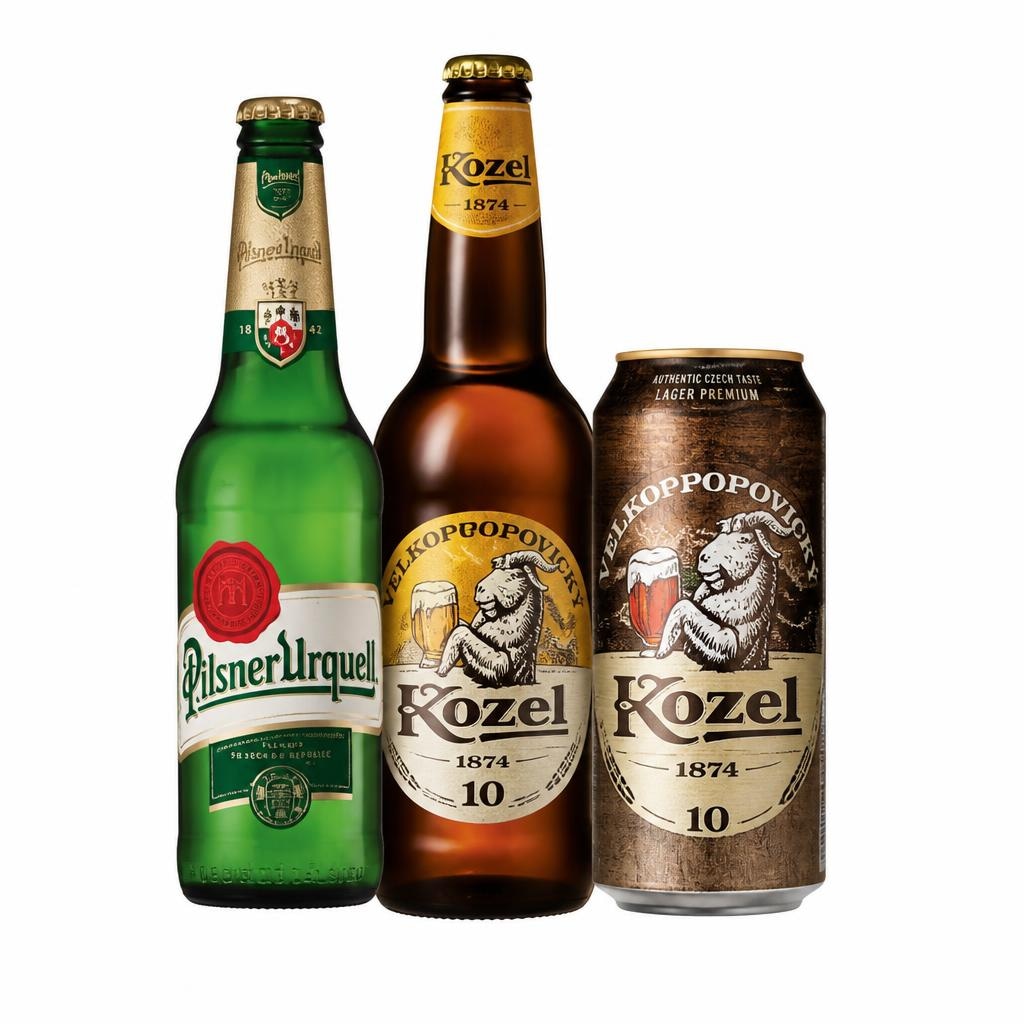Kozel ili Pilsner Urquell pivo 0,5 l - 6x 0,5 l Akcija u trgovini Plodine