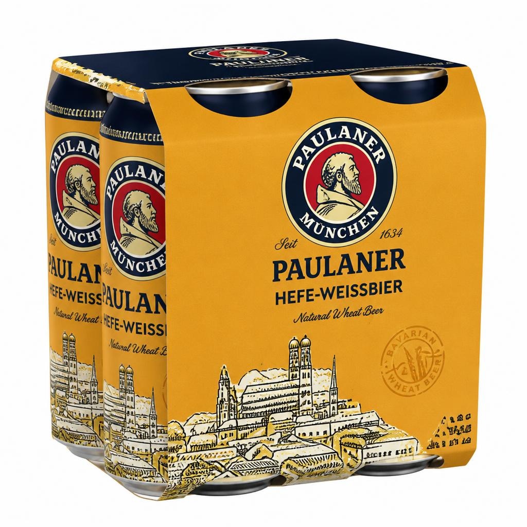 Paulaner pivo 4x0,5l Akcija u trgovini Konzum