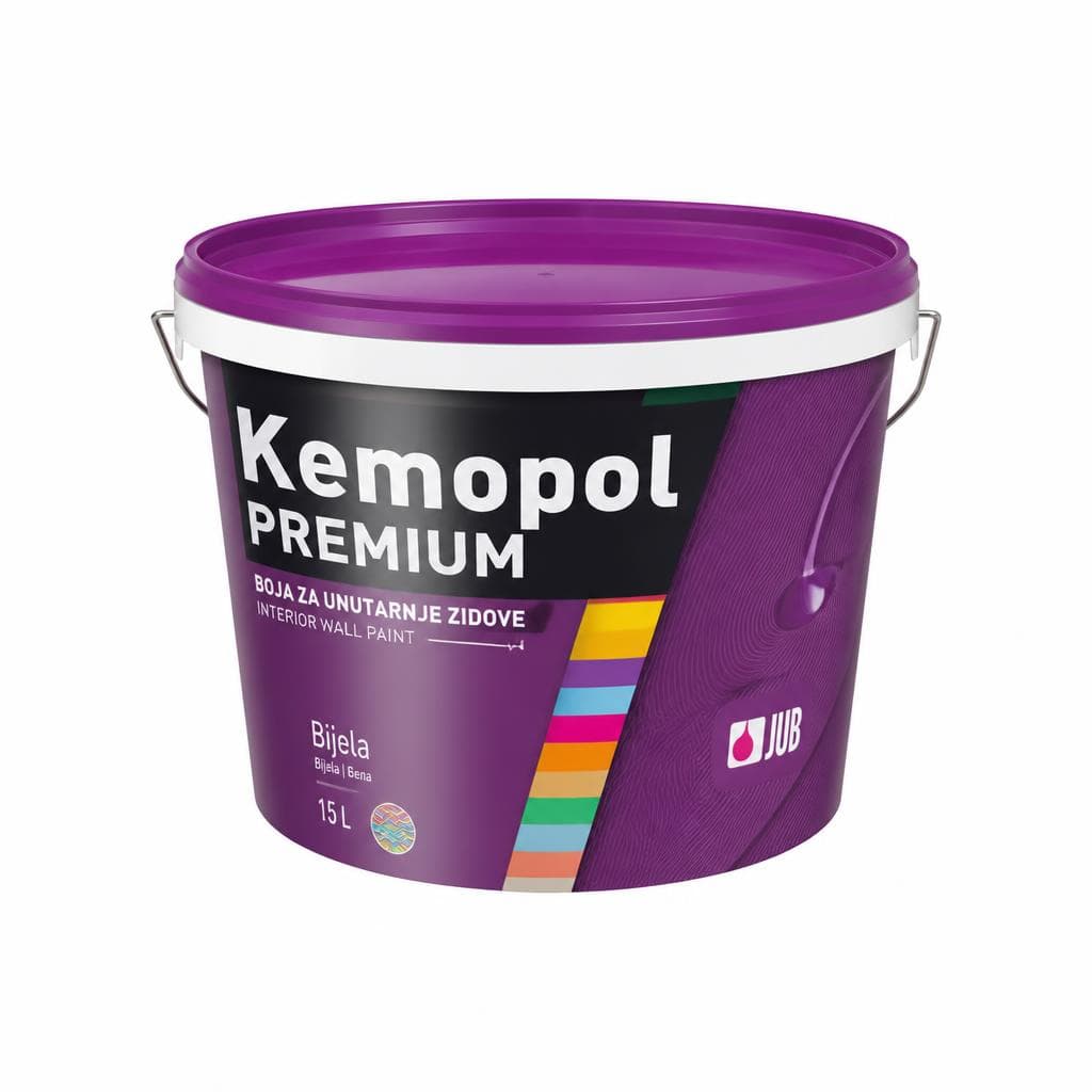 Boja za unutarnji zid Kemopol Premium 5 L Akcija u trgovini Pevex