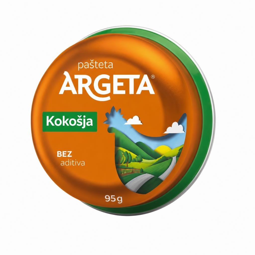Argeta kokošja pašteta 95 g Akcija u trgovini Ultra
