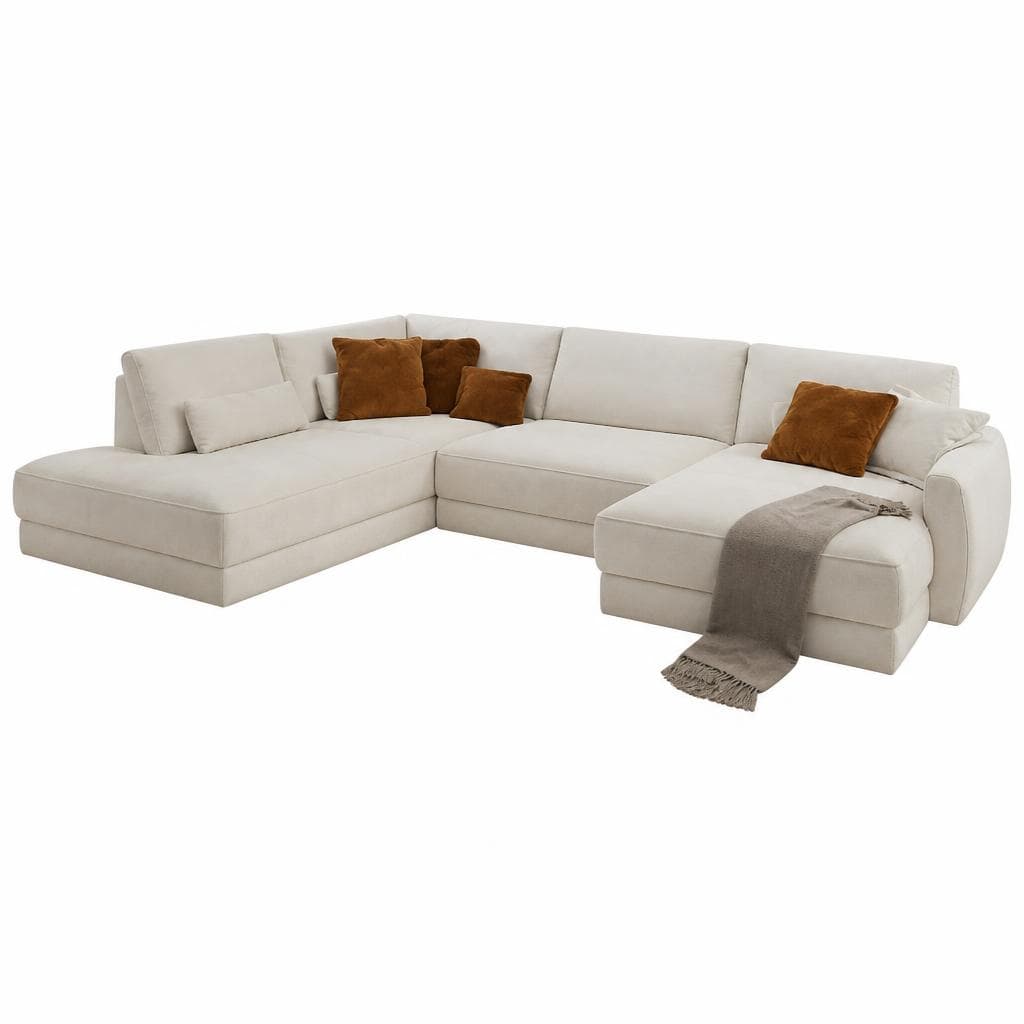 Polipol kutna garnitura Alessia 248x377x180cm Akcija u trgovini Harvey Norman