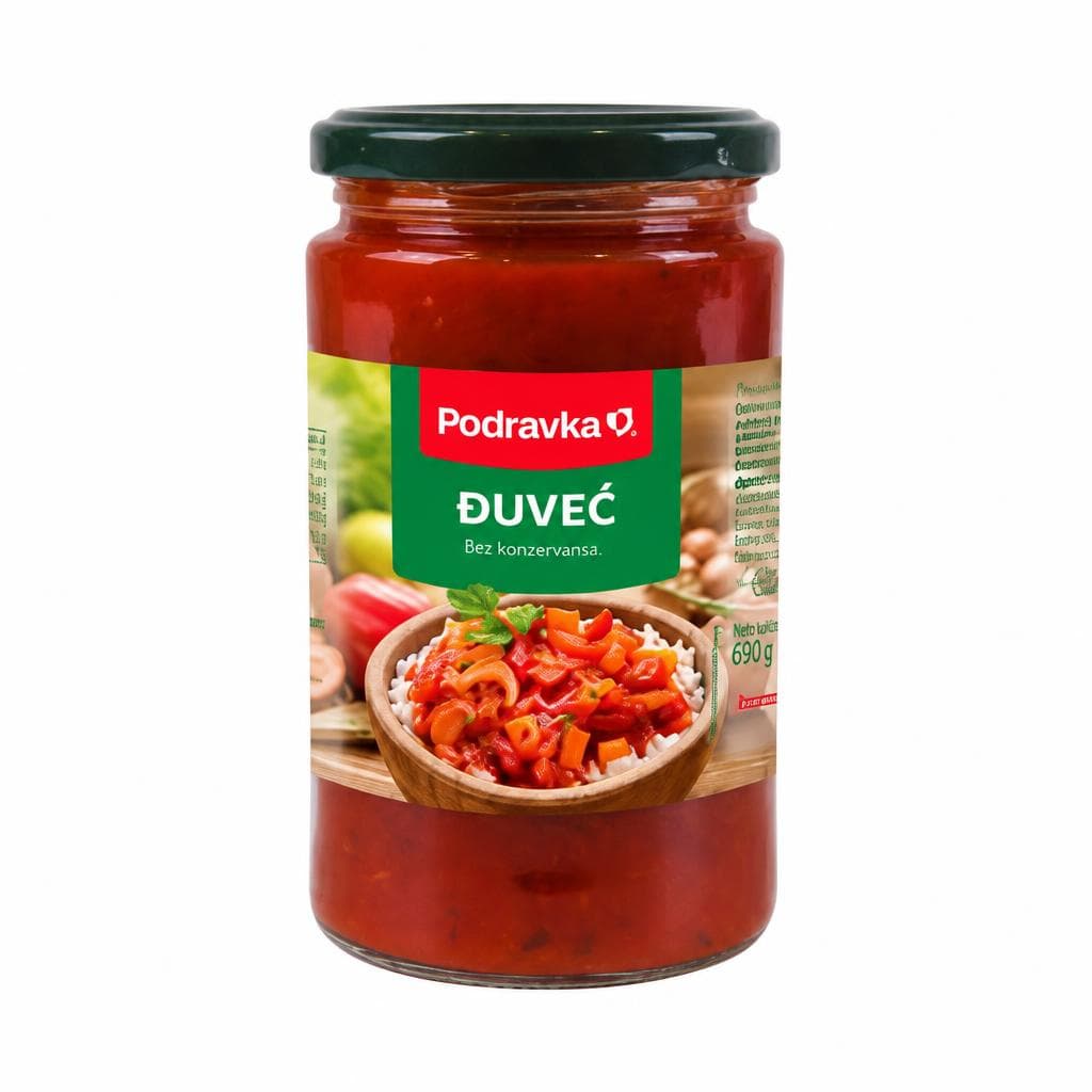Podravka Đuveč 690 g Akcija u trgovini Studenac