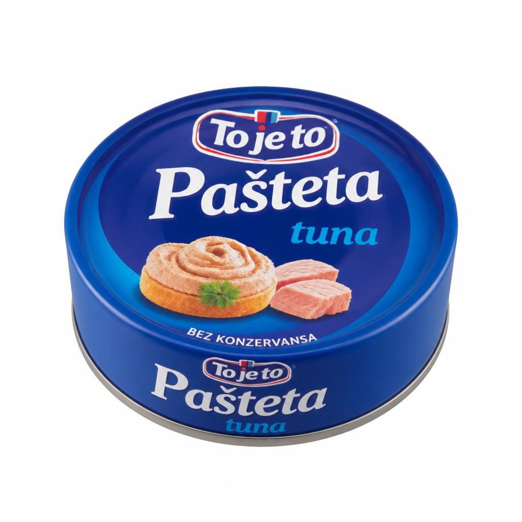 Pašteta tuna To je to 95 g Akcija u trgovini Bakmaz