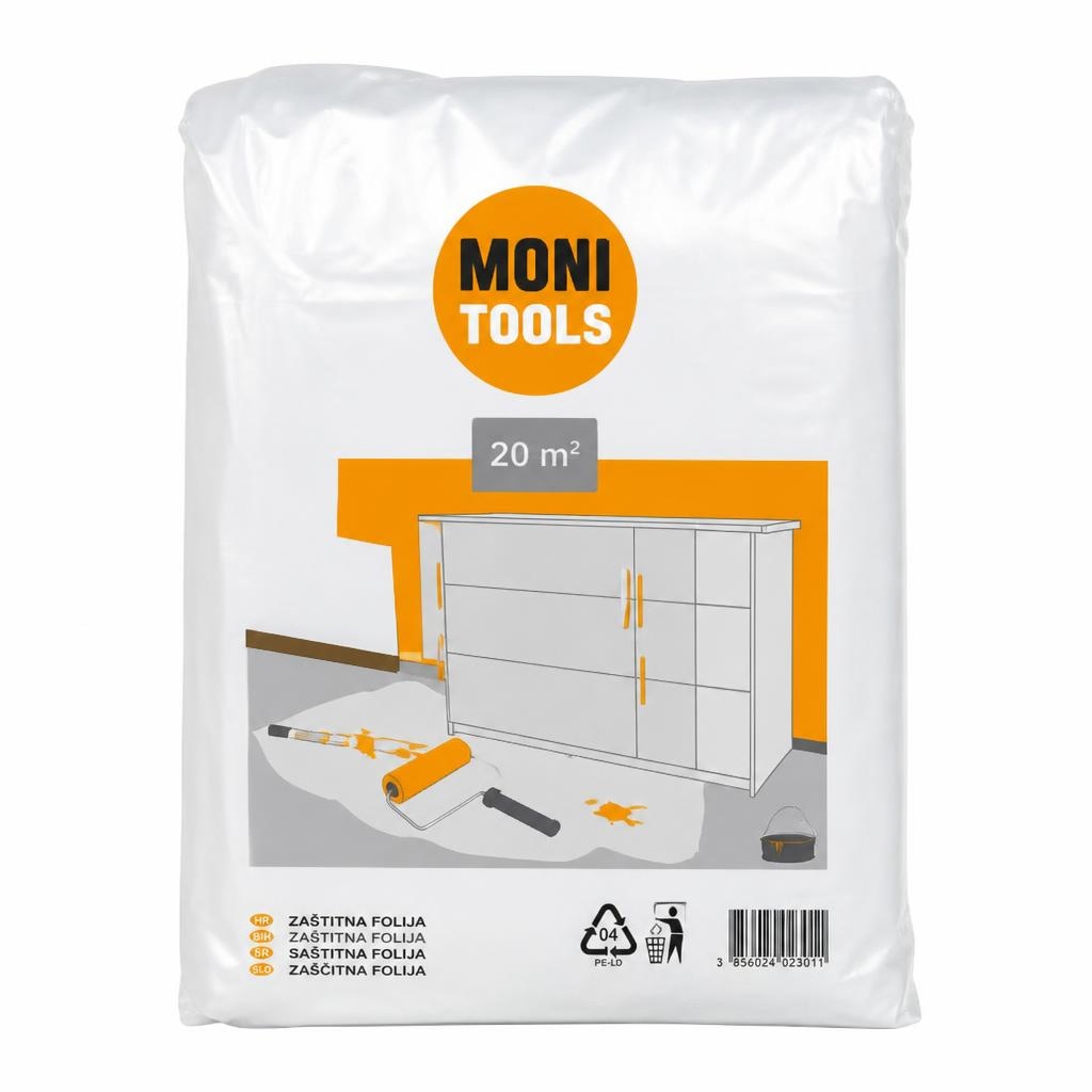 Zaštitna folija 4 x d 5 m WOW! TOOLS Akcija u trgovini Bauhaus