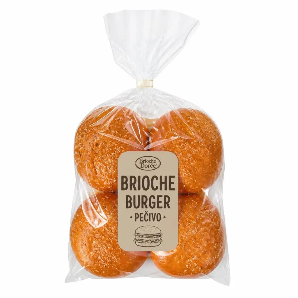 Brioche burger pecivo 82 g Akcija u trgovini Kaufland