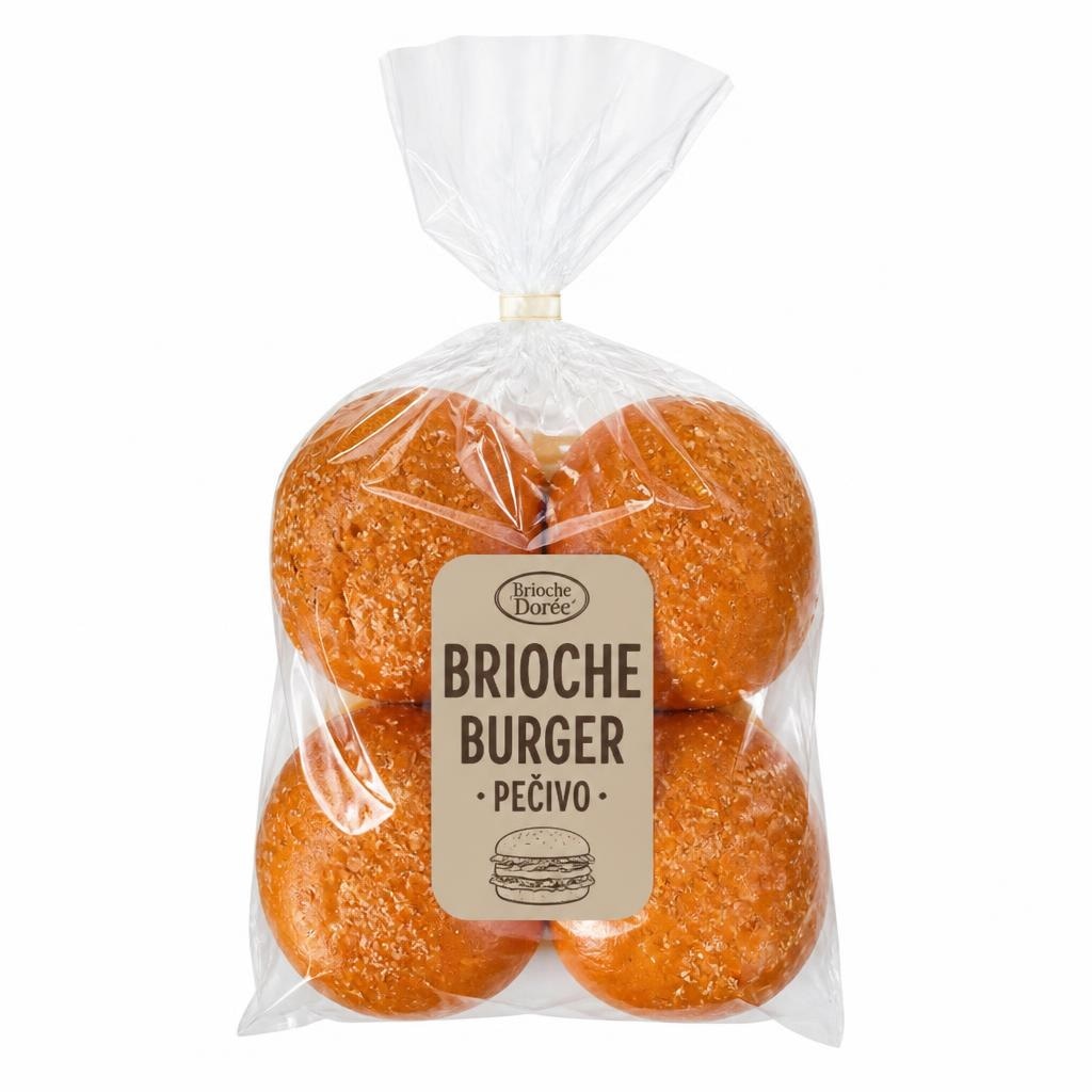 Brioche burger pecivo 82 g DON DON Akcija u trgovini Kaufland