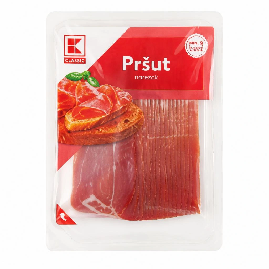 K-Classic Pršut narezak 500 g K Classic Akcija u trgovini Kaufland