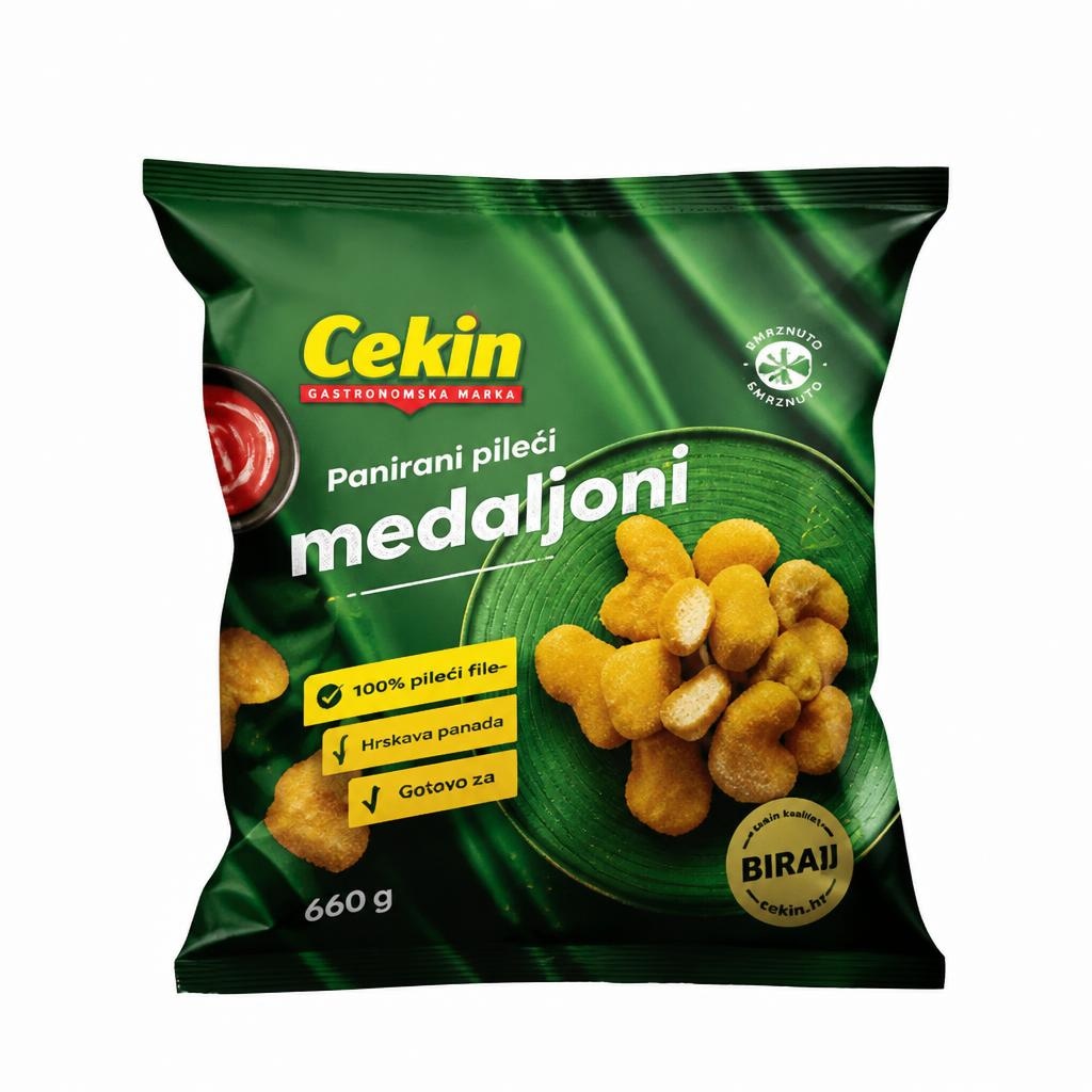 Cekin Pileći medaljoni 660 g Akcija u trgovini Plodine