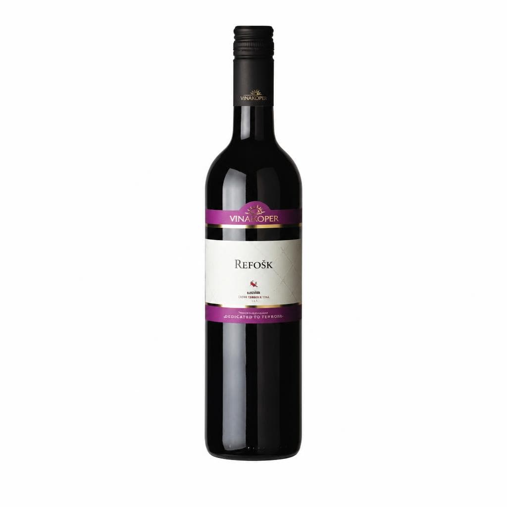 Refošk crno vino 0,75L VINA KOPER Akcija u trgovini Konzum