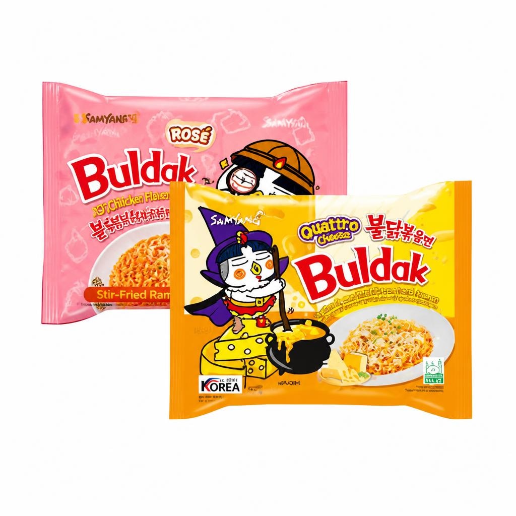Samyang Buldak Hot Chicken Dried Ramen 145g | 140g - Akcija u trgovini Žabac