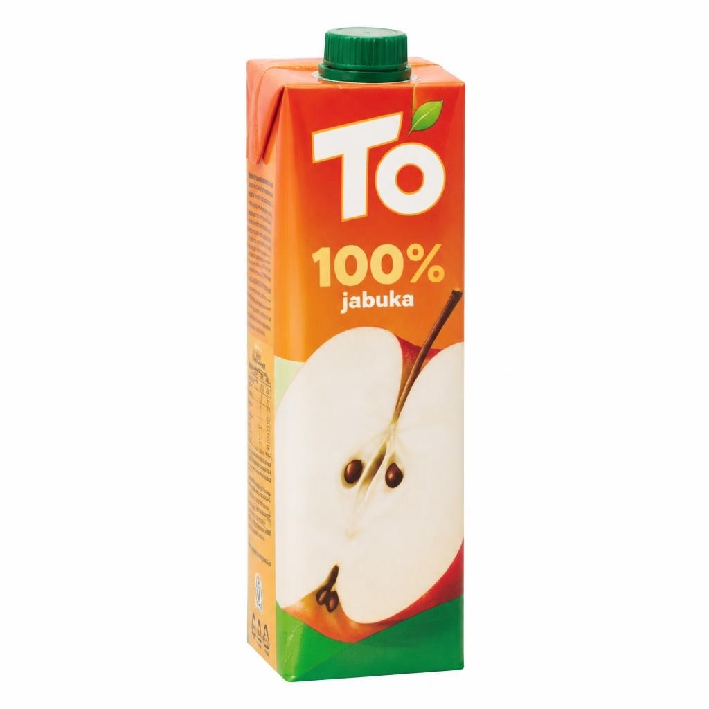 To jabuka 100% sok 1 l Akcija u trgovini Bakmaz