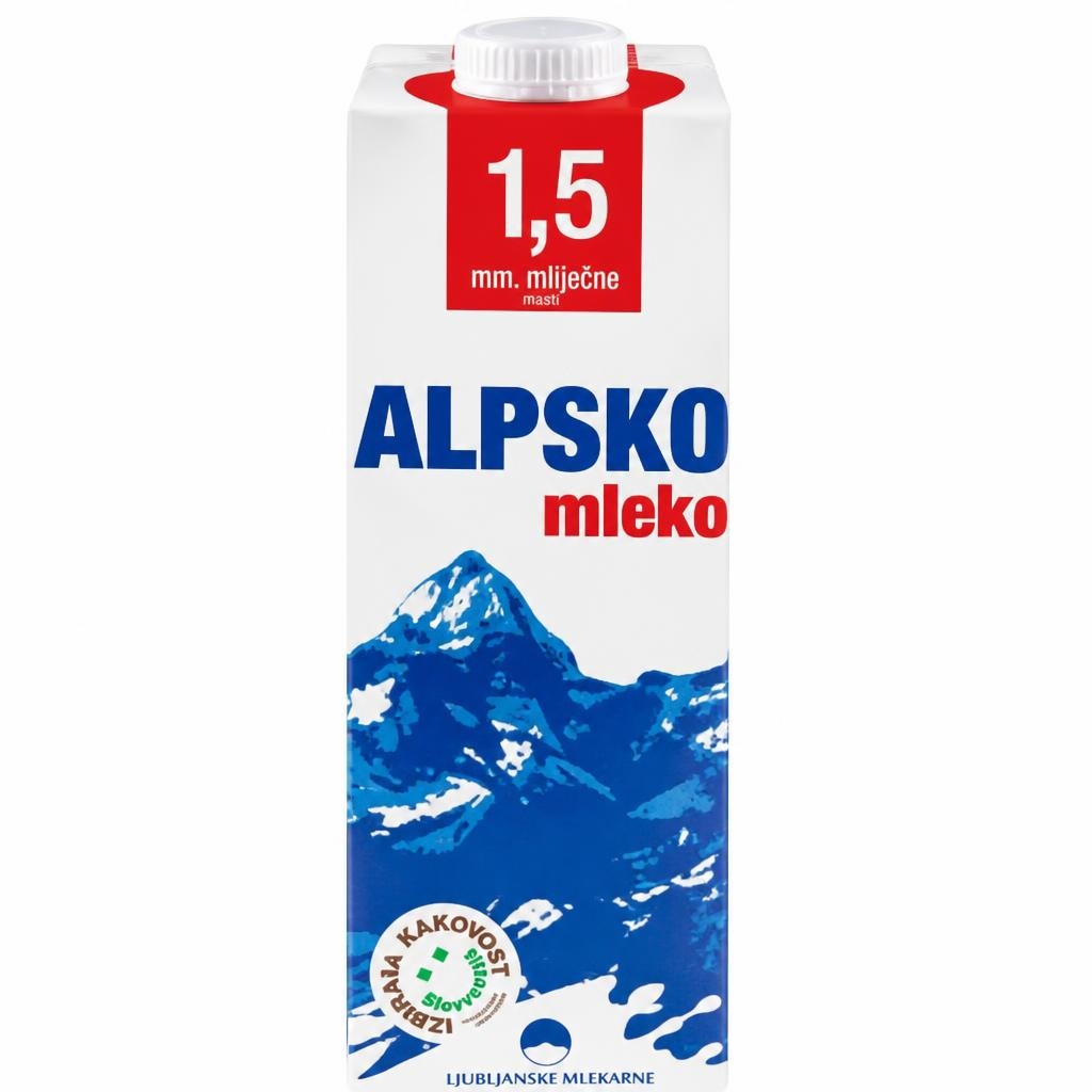 Alpsko mlijeko 1 L Akcija u trgovini Kaufland