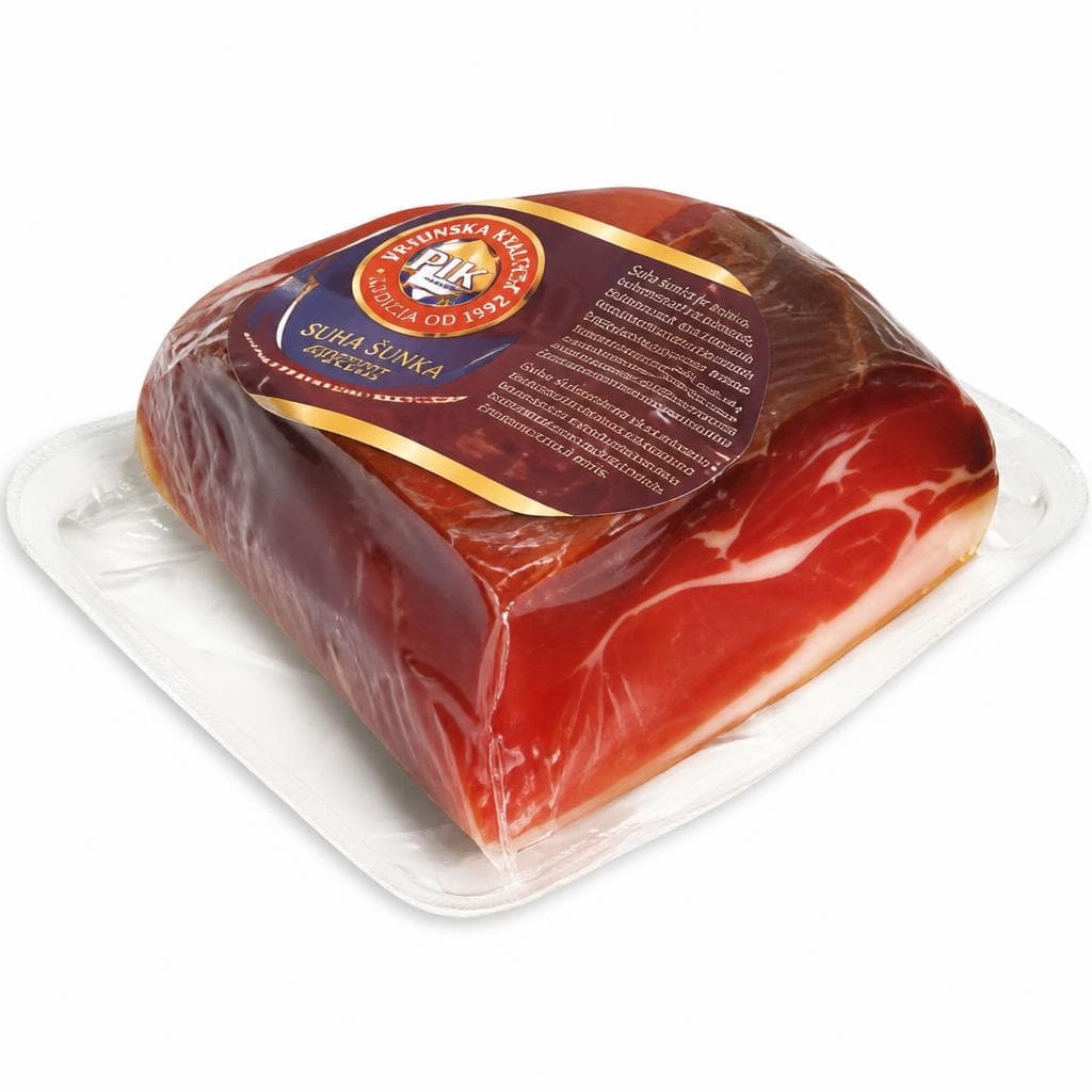 Suha šunka 1 kg Akcija u trgovini Eurospin