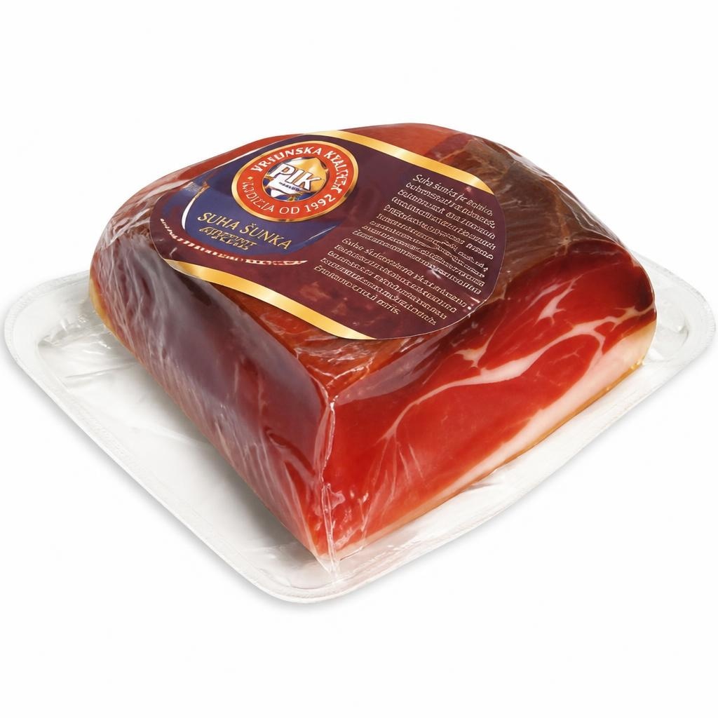 Suha šunka 1 kg Akcija u trgovini Eurospin