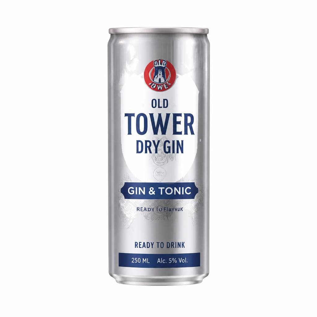 Old Tower Gin&Tonic 0,25 l Akcija u trgovini Plodine
