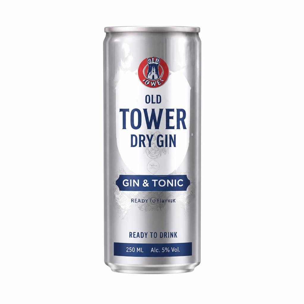 Old Tower Gin&Tonic 0,25 l Akcija u trgovini Plodine