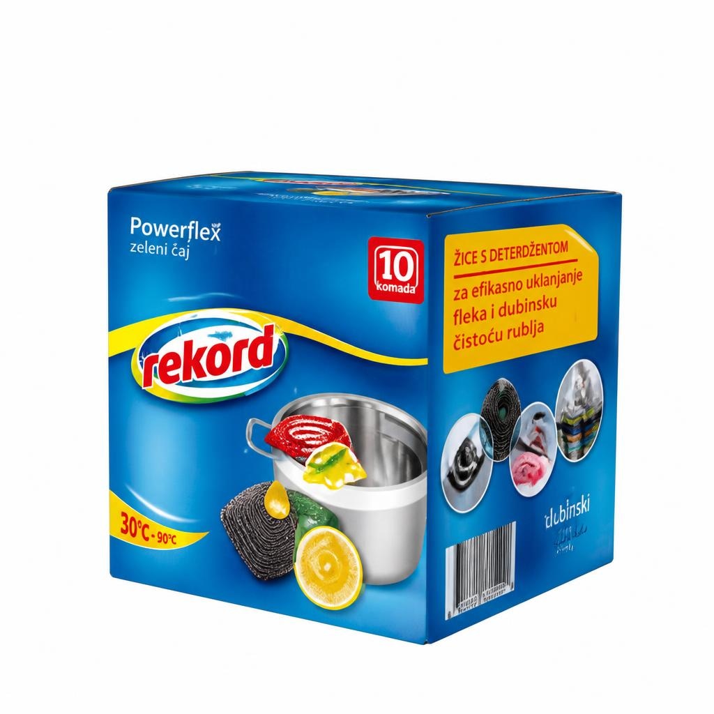 Žice s deterdžentom Rekord 1 pakiranje Akcija u trgovini Boso