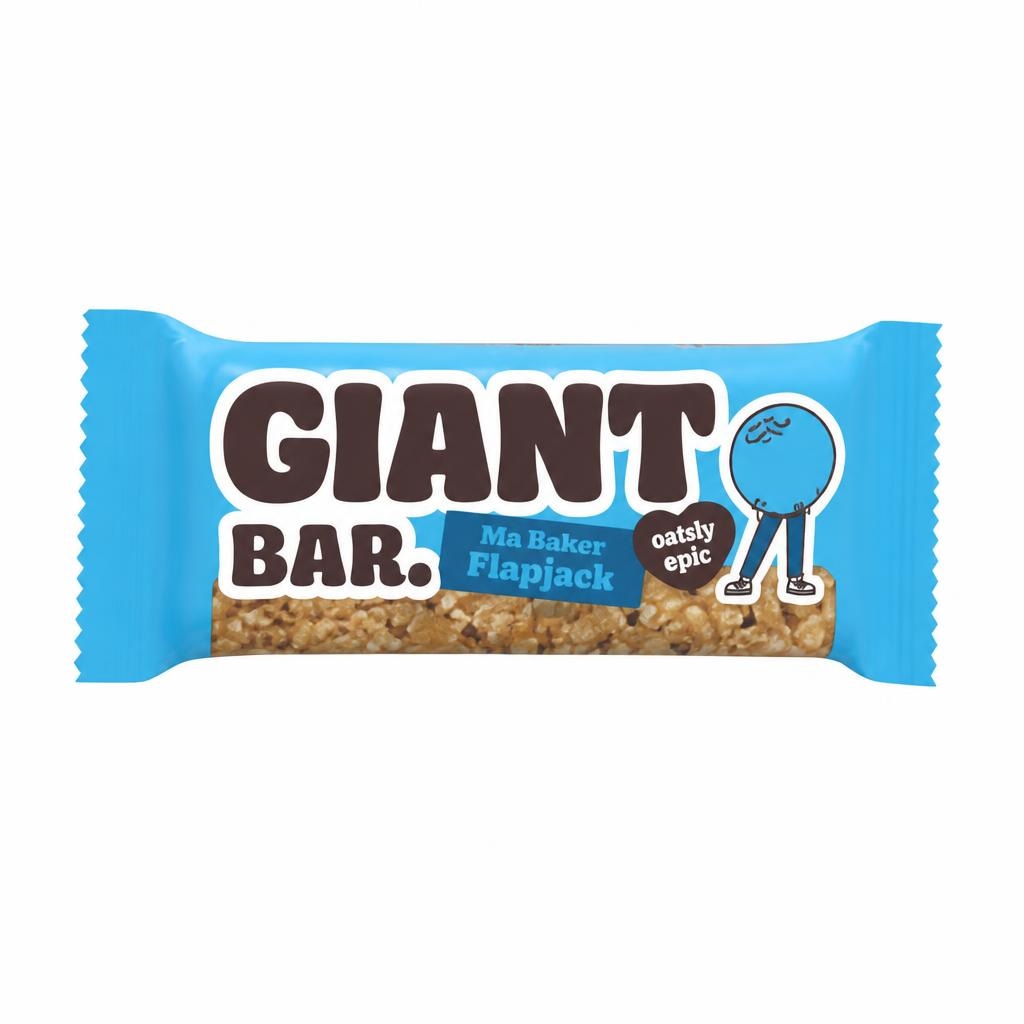 Ma Baker Giant bar Zobena pločica 90 g ili 100 g - Akcija u trgovini Tommy