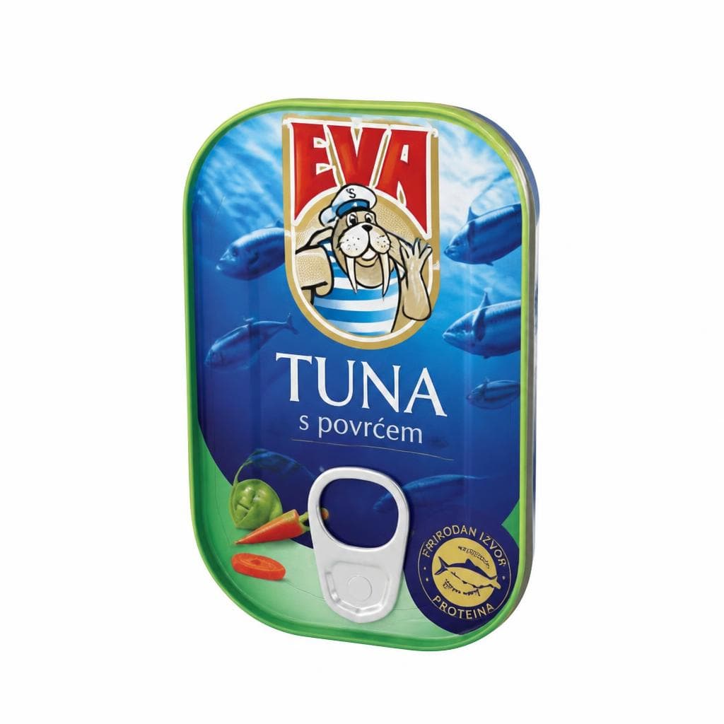 Eva Tuna s povrćem 100 g Akcija u trgovini Tommy