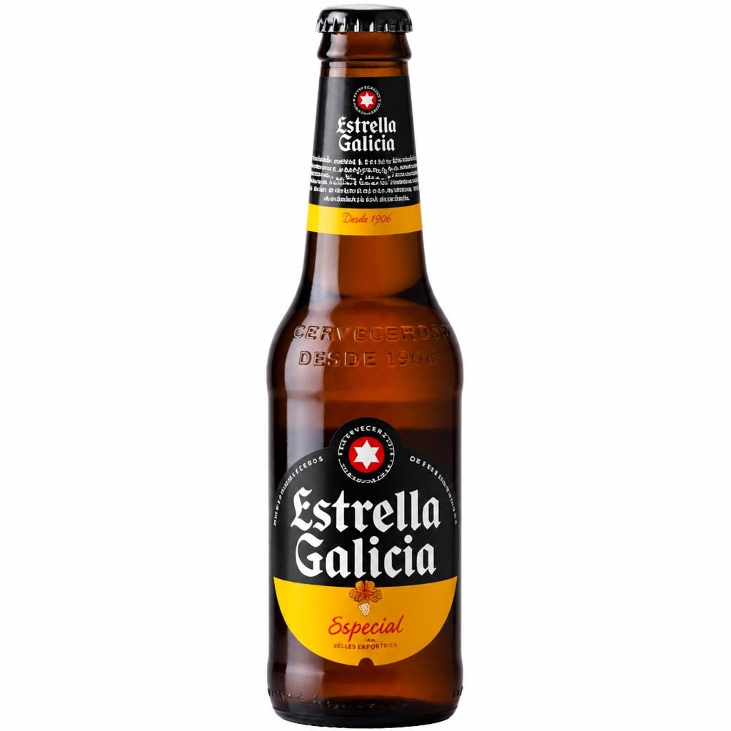 Estrella Galicia svijetlo pivo 0,33 L Akcija u trgovini Kaufland