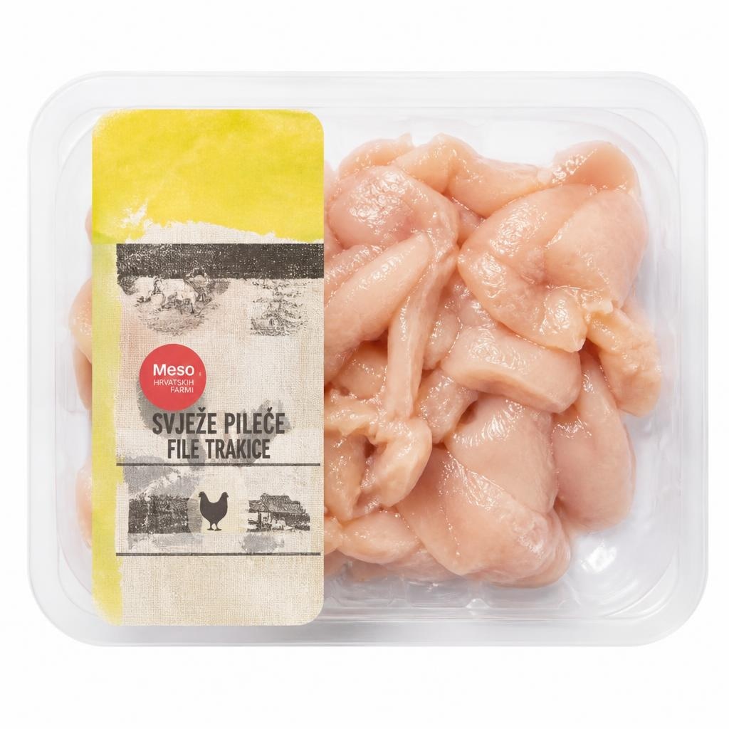 Svježe pileće file trakice 350 g Akcija u trgovini Lidl