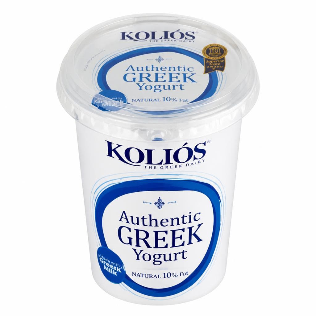Kolios grčki jogurt natural 500 g Akcija u trgovini Kaufland