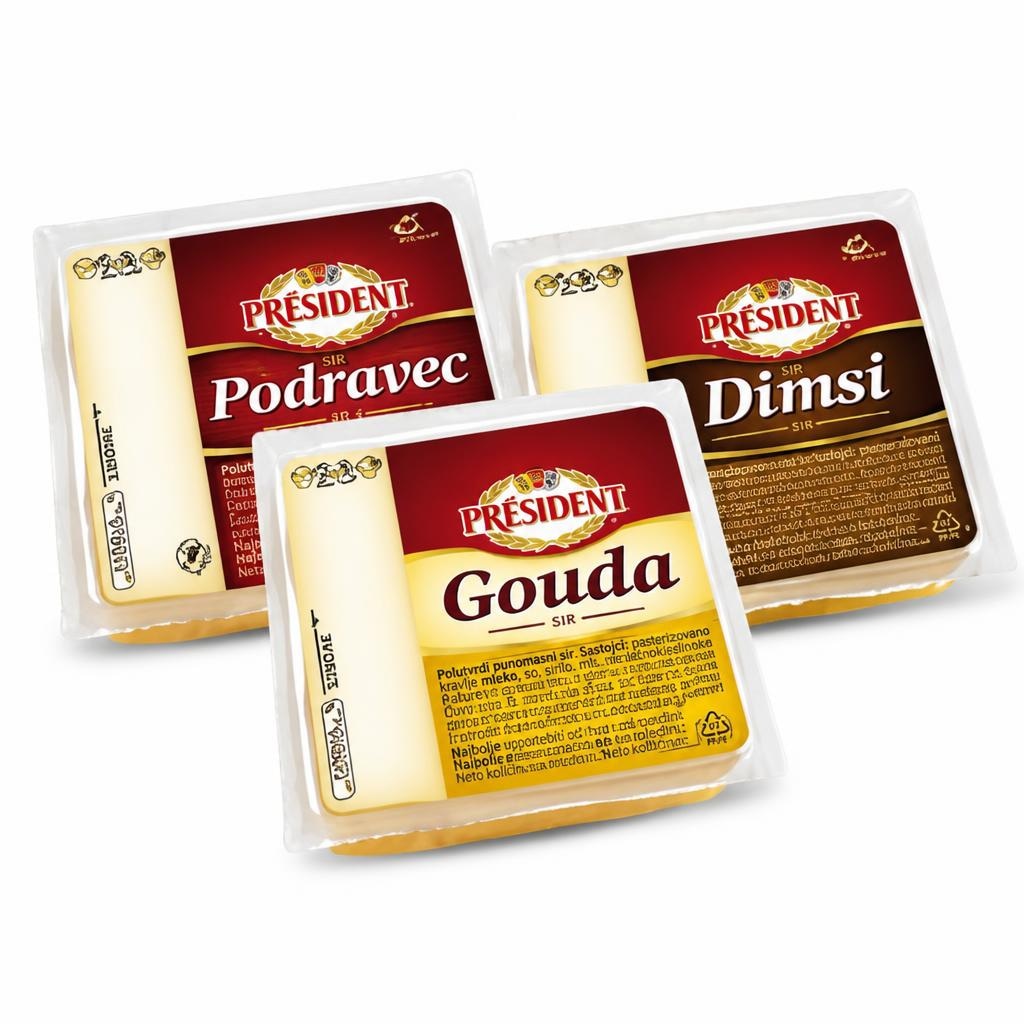 PRESIDENT SIR 400g - Akcija u trgovini Konzum
