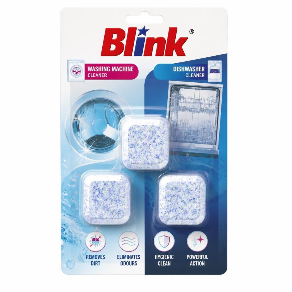 Blink tablete za čišćenje perilice rublja ili perilice posuđa Akcija u trgovini Mueller