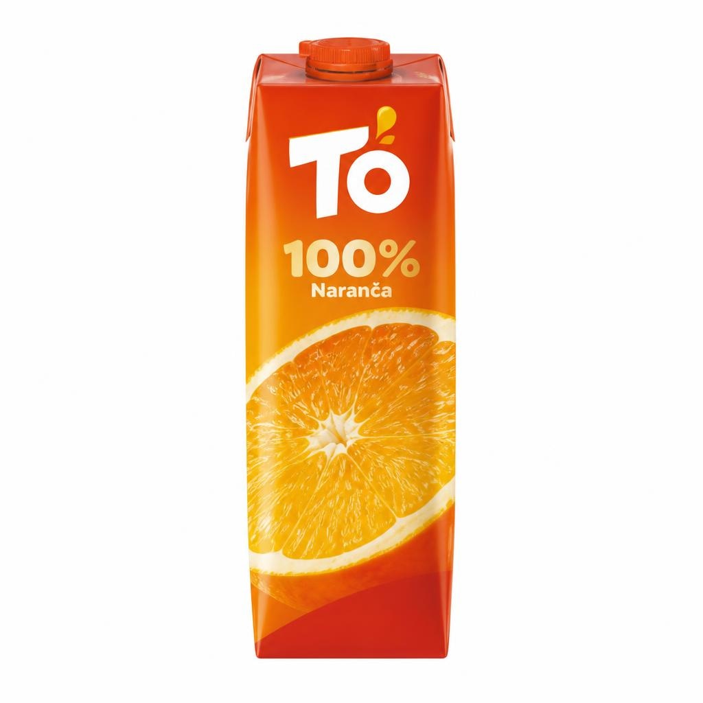To naranča 100% 1 l Akcija u trgovini Bakmaz