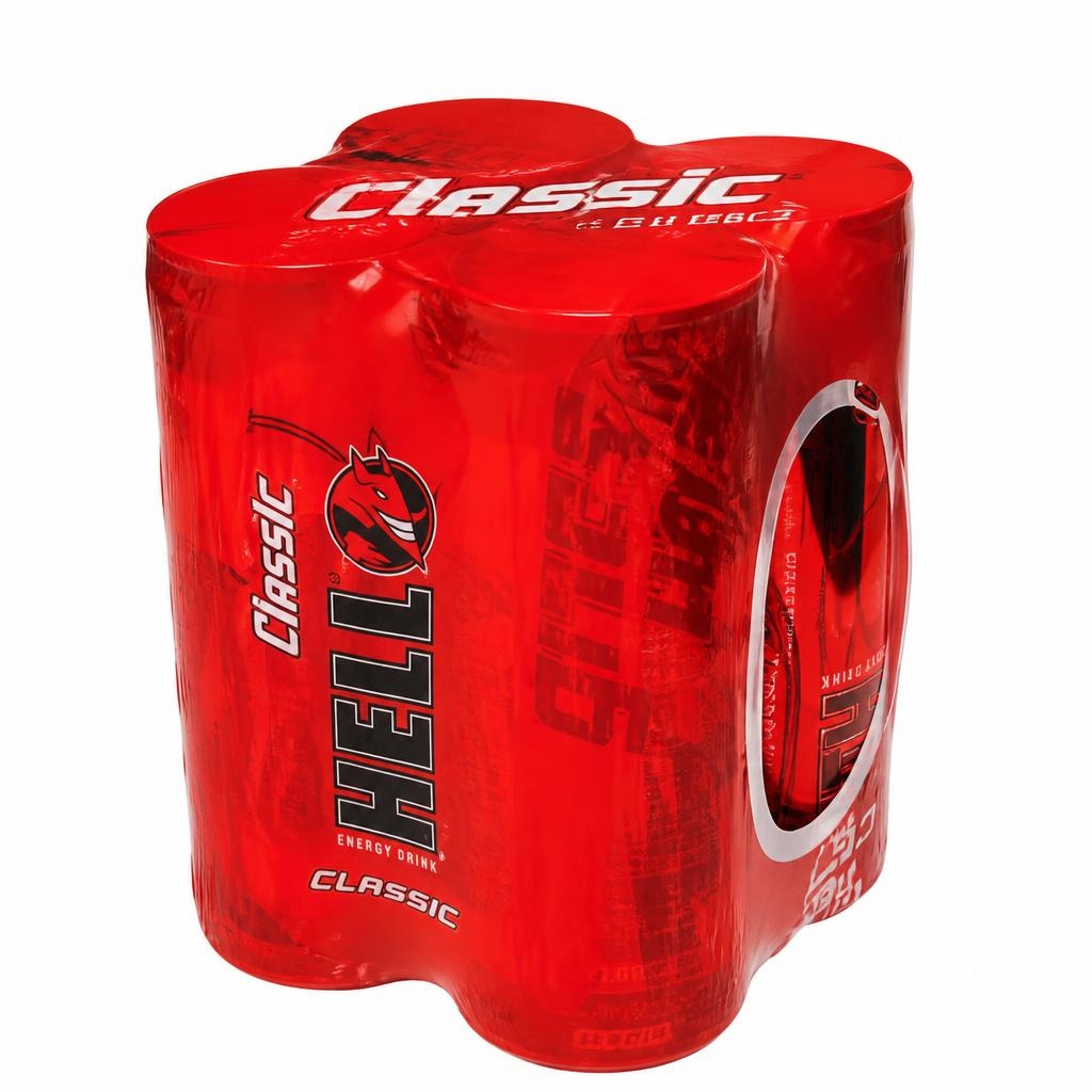 Hell Energetski napitak Classic 1 l (4 x 250 ml) - Akcija u trgovini NTL