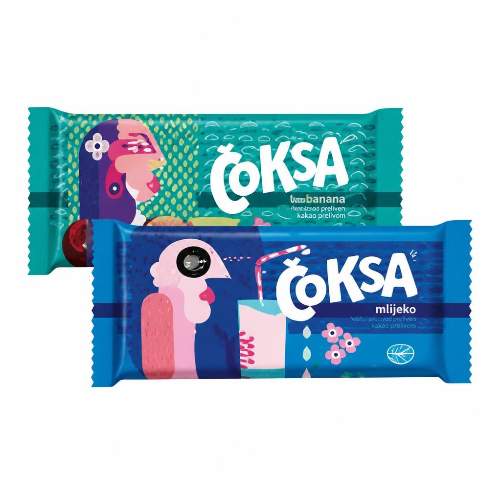 Čoksa banana, mlijeko 68 g Kraš Akcija u trgovini Djelo