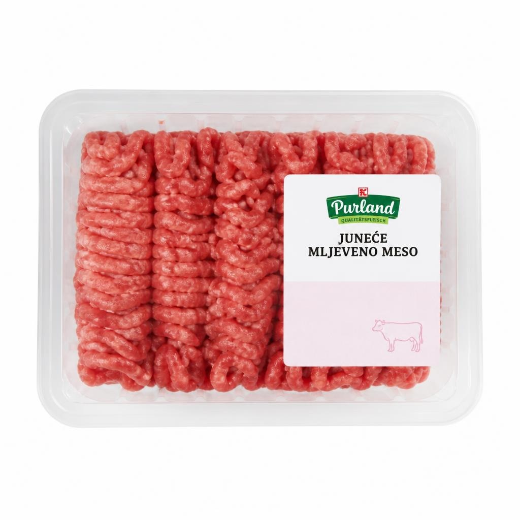 Purland Juneće mljeveno meso 450 g Akcija u trgovini Kaufland