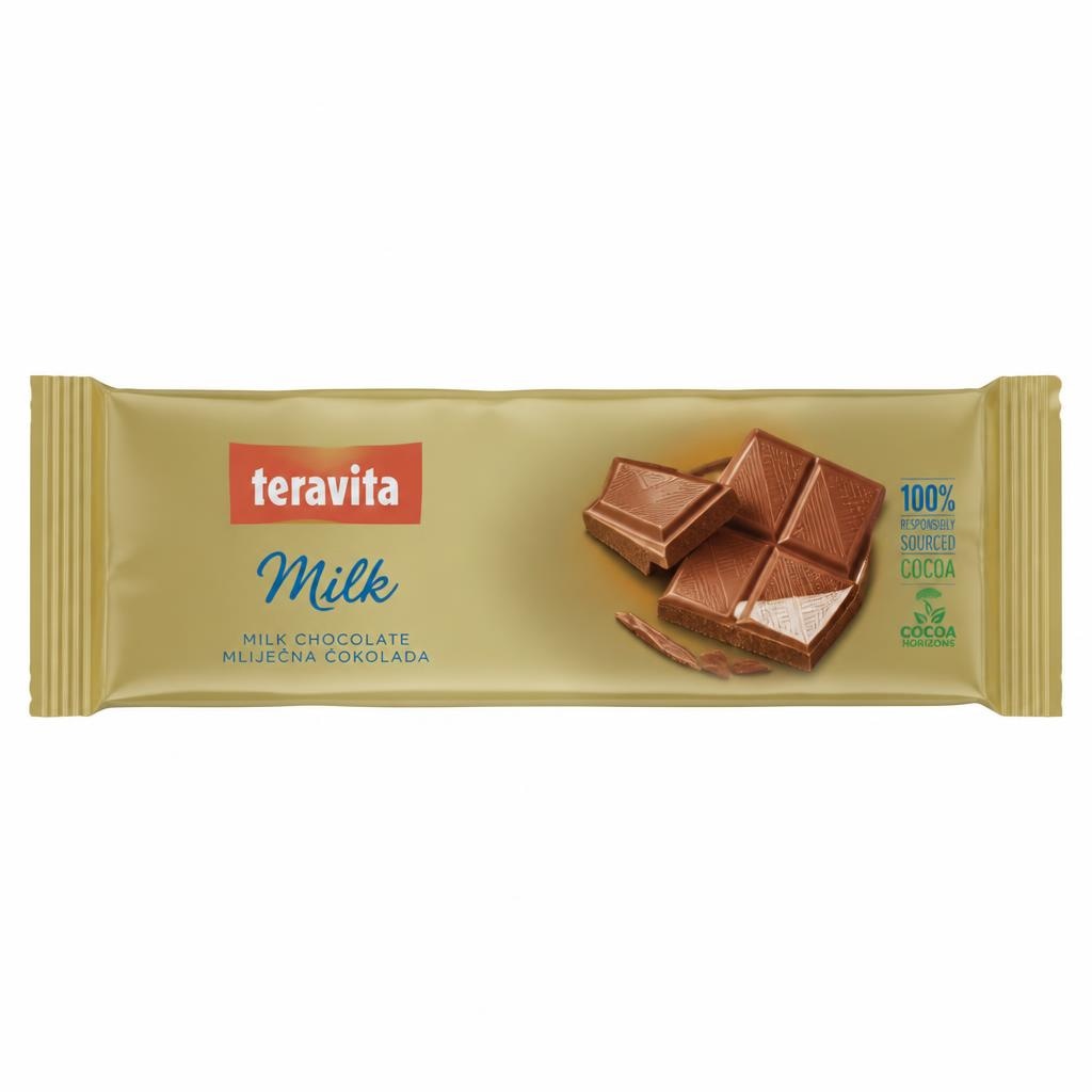 Teravita Čokolada Mliječna 225 g - Akcija u trgovini Gavranović