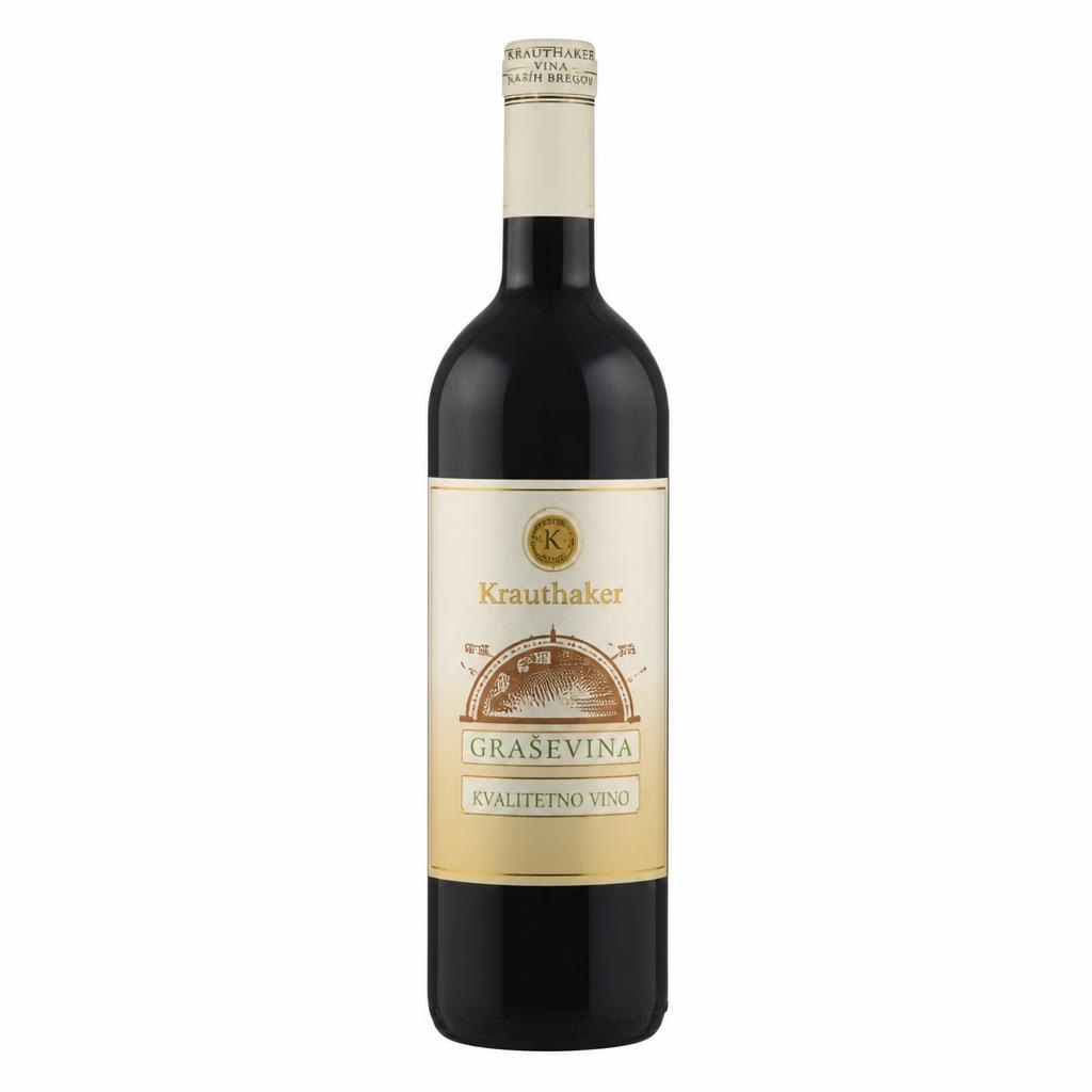 Vino Graševina 1 l Krauthaker Akcija u trgovini KTC