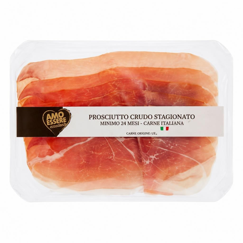 Amo Essere Pršut 24 mjeseca 100 g - Akcija u trgovini Eurospin