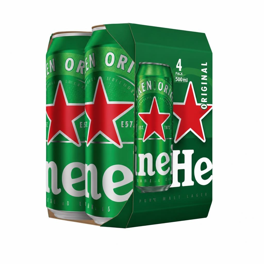 Heineken pivo 4x0,5l Akcija u trgovini Konzum