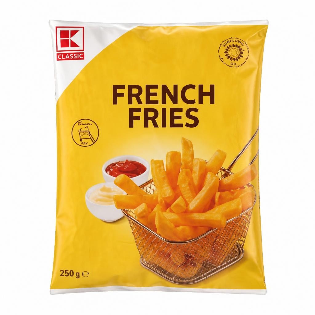 K-Classic Pommes frites 2,5 kg Akcija u trgovini Kaufland