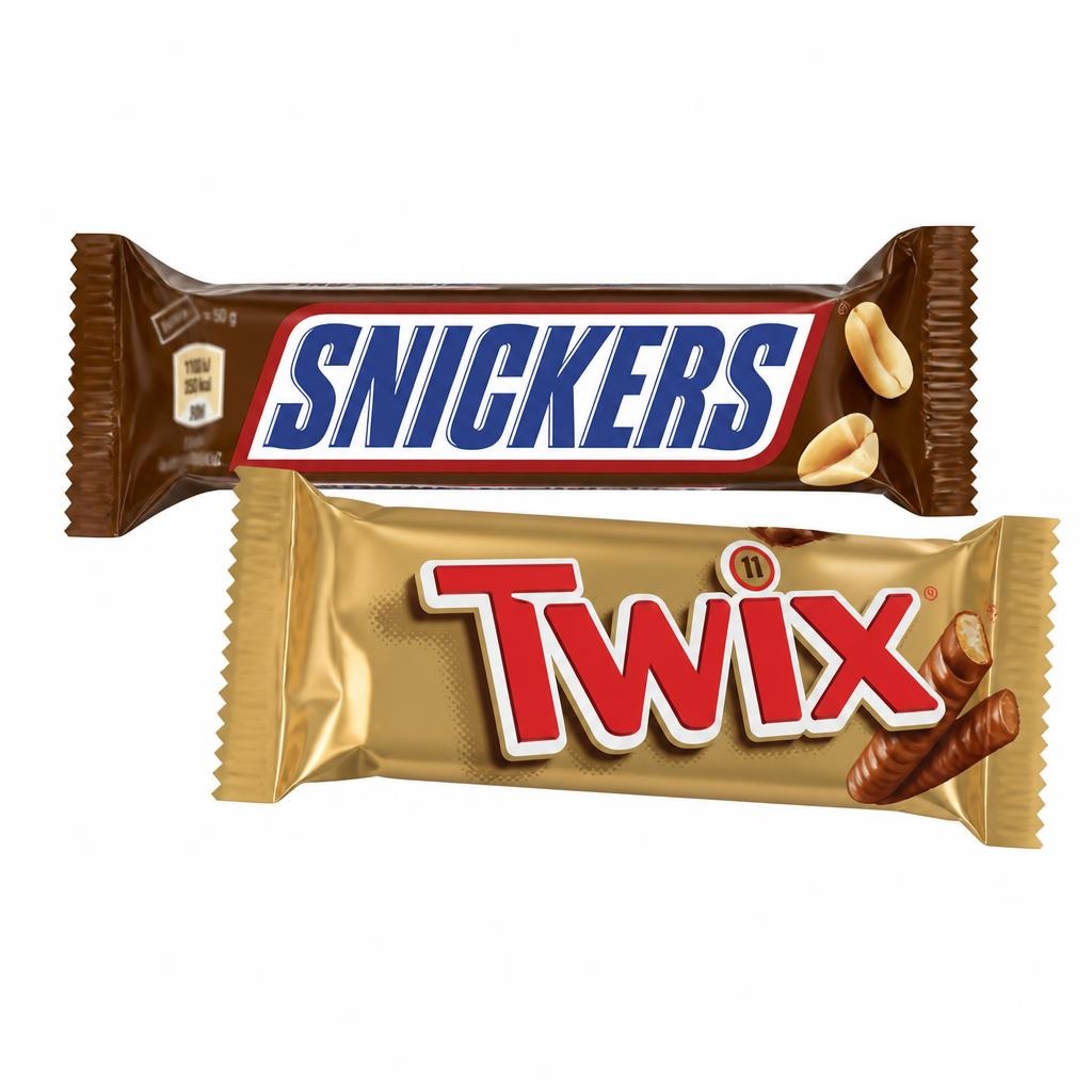 Snickers Čokolada Classic/Twix Čokolada 50 g Snickers, Twix - Akcija u trgovini Gavranović