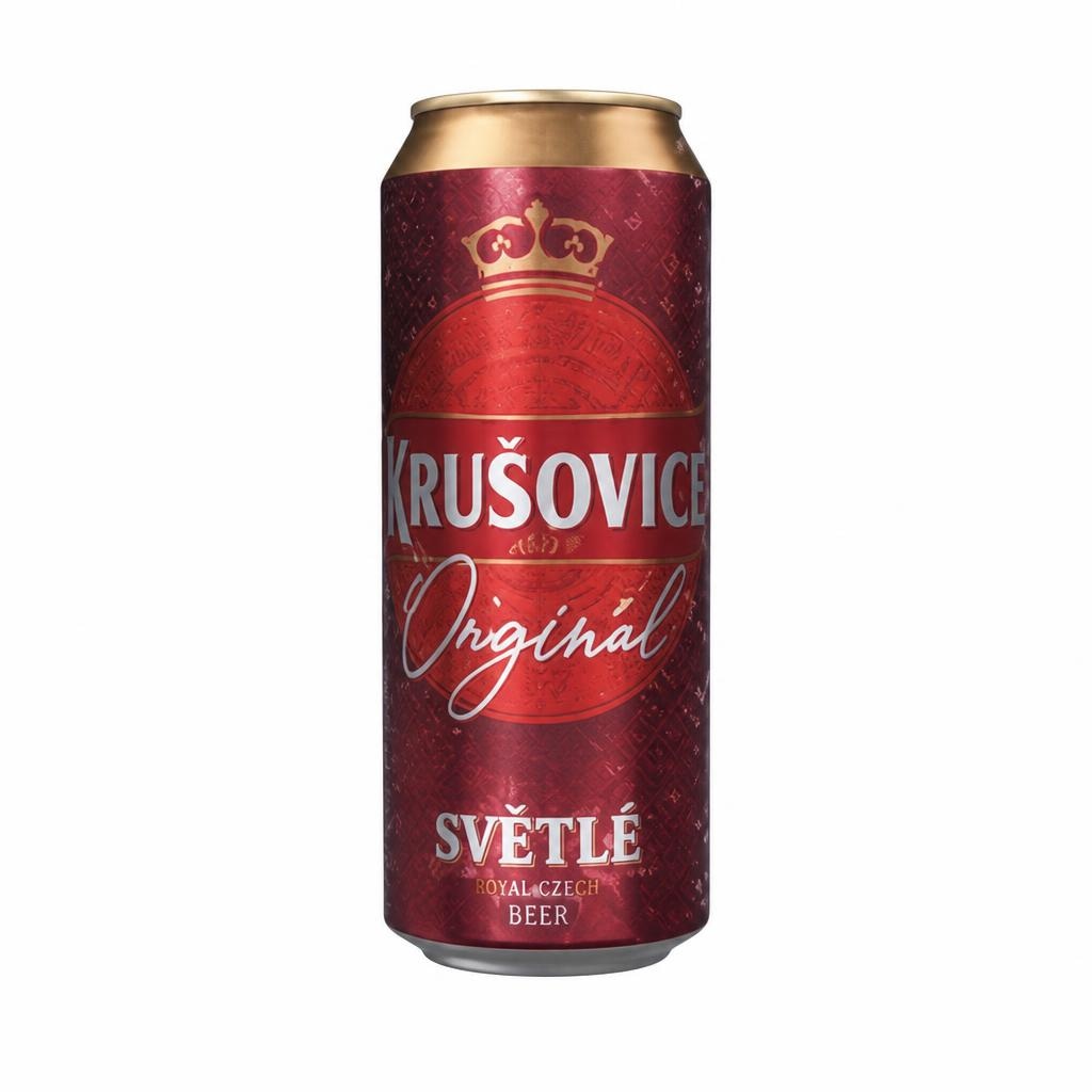 Pivo Krušovice 0,5 L Akcija u trgovini Spar