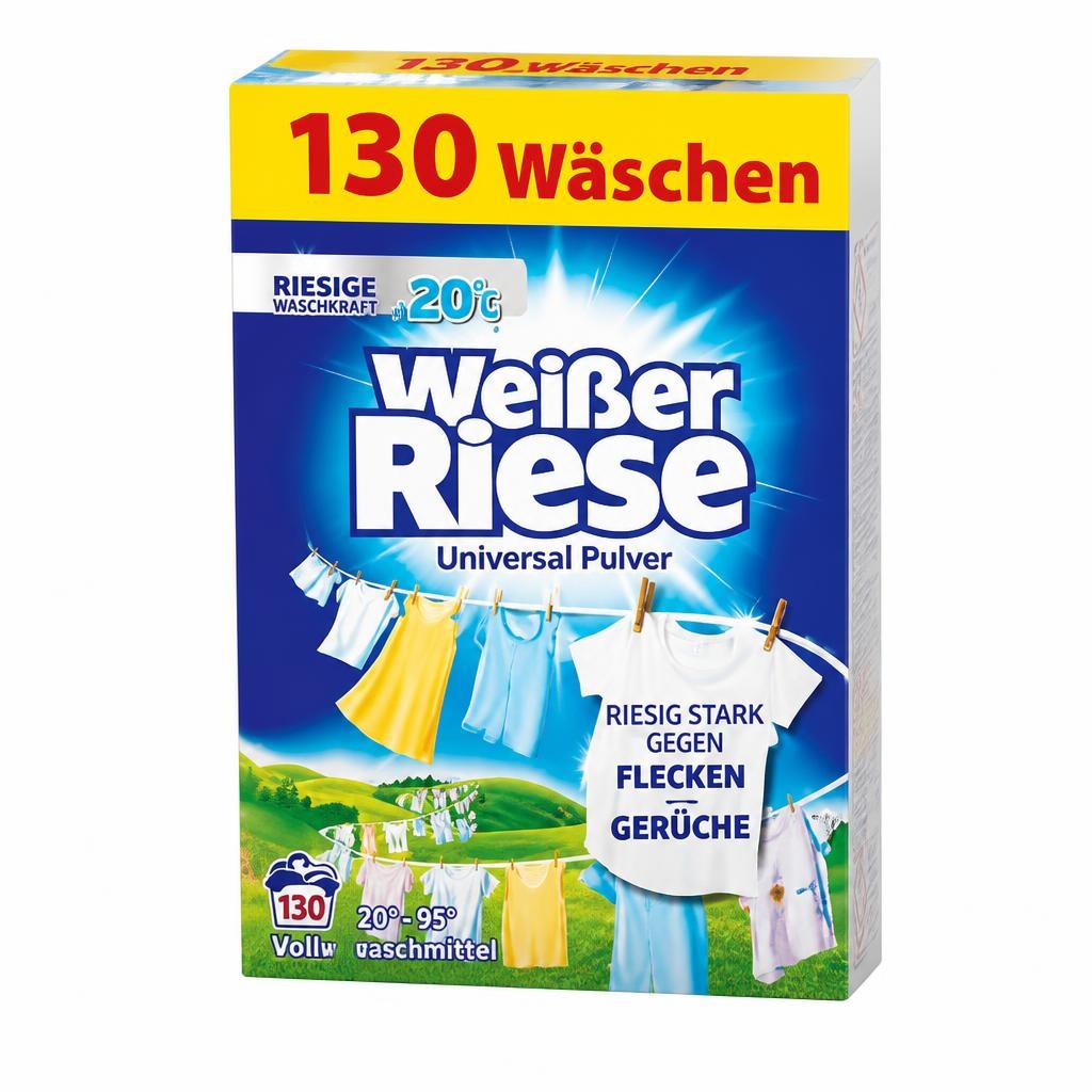 Weisser Riese deterdžent za pranje rublja 6,5 kg Akcija u trgovini Kaufland