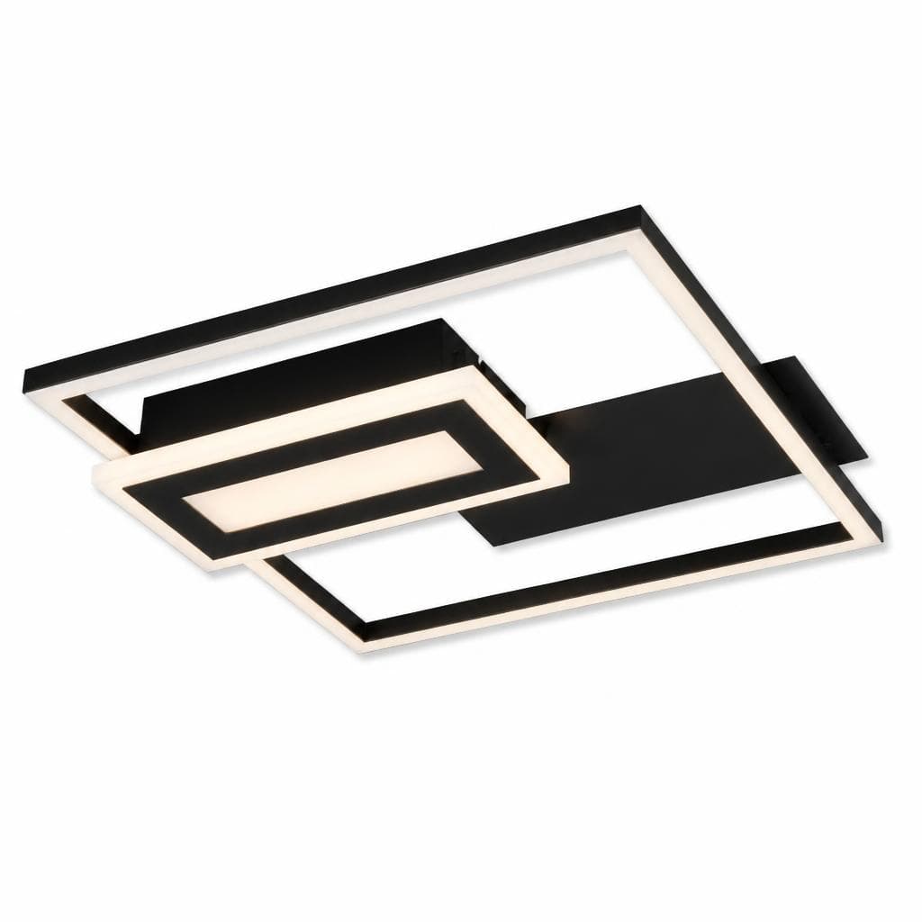 Stropna LED svjetiljka 'Spiro' d 33 x š 30 x v 4,5 cm Akcija u trgovini Bauhaus
