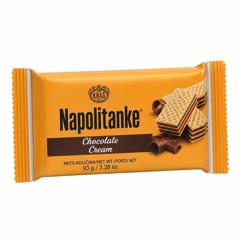 Kraš Napolitanke Chocolate Cream 93 g Akcija u trgovini Gavranović