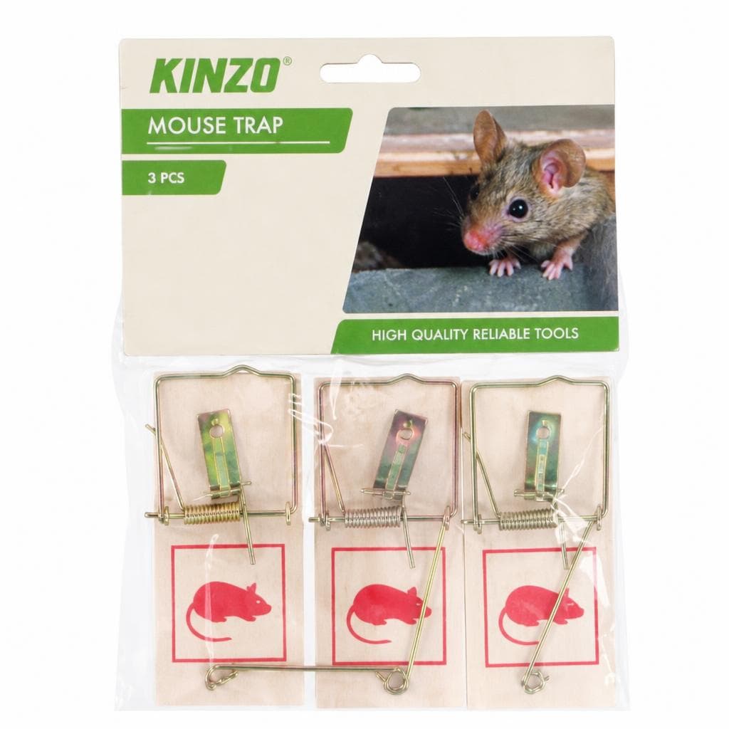 Klopka za miševe 3 kom Kinzo Akcija u trgovini KTC
