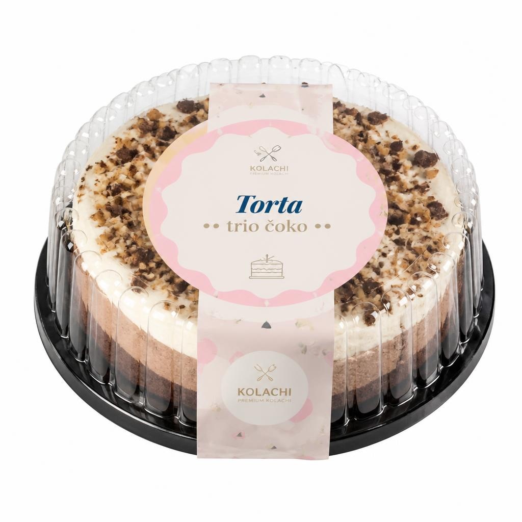 Kolach Torta Trio čoko 900 g Akcija u trgovini Kaufland