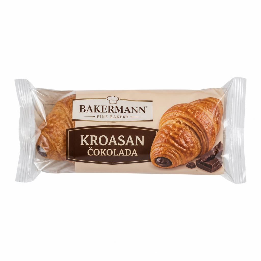Bakermann Kroasan čokolada 95g - Akcija u trgovini Pivac