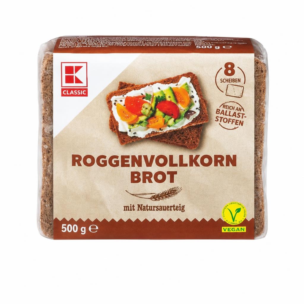 Raženi kruh 500 g K Classic - Akcija u trgovini Kaufland