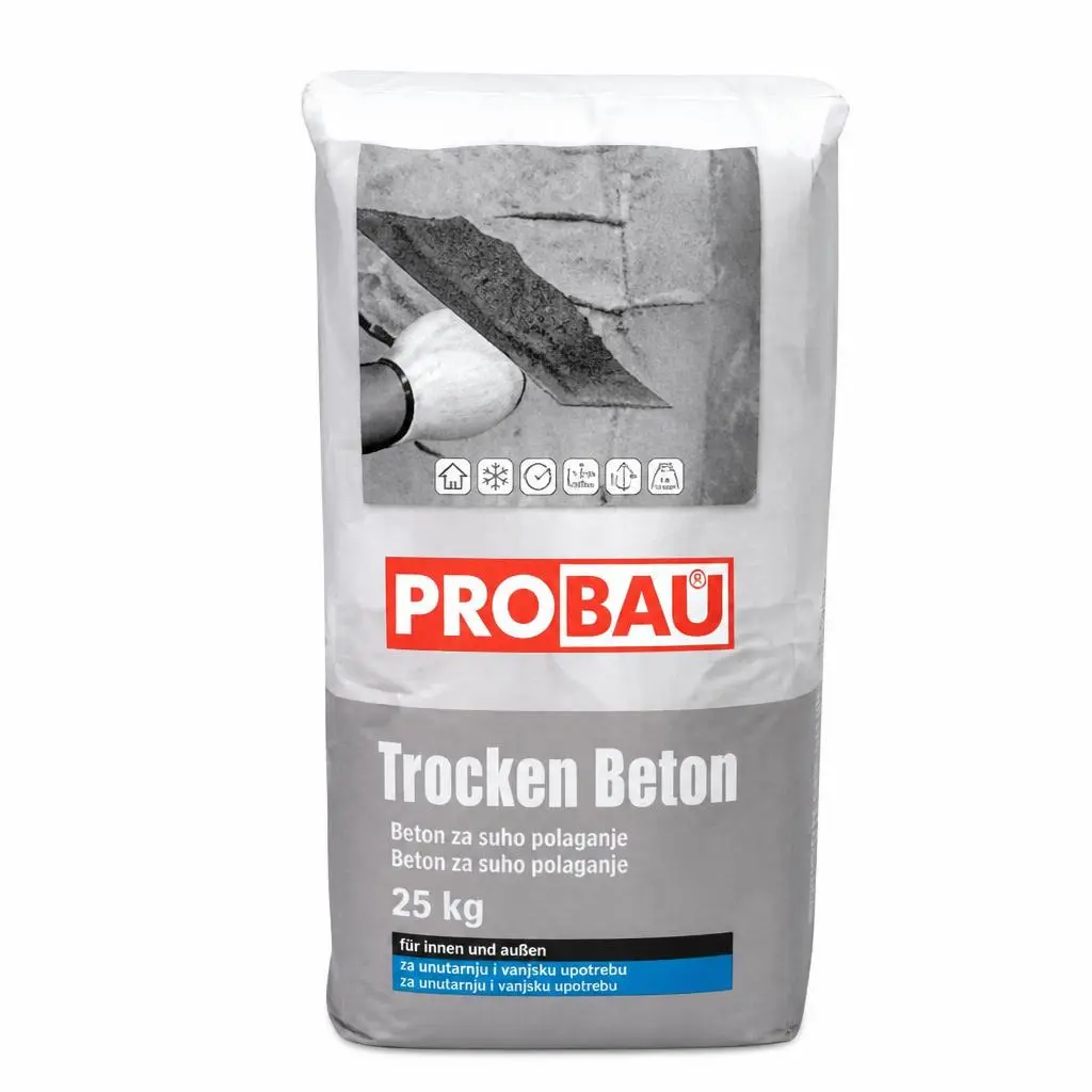PROBAU Trocken Beton 25 kg Akcija u trgovini Bauhaus