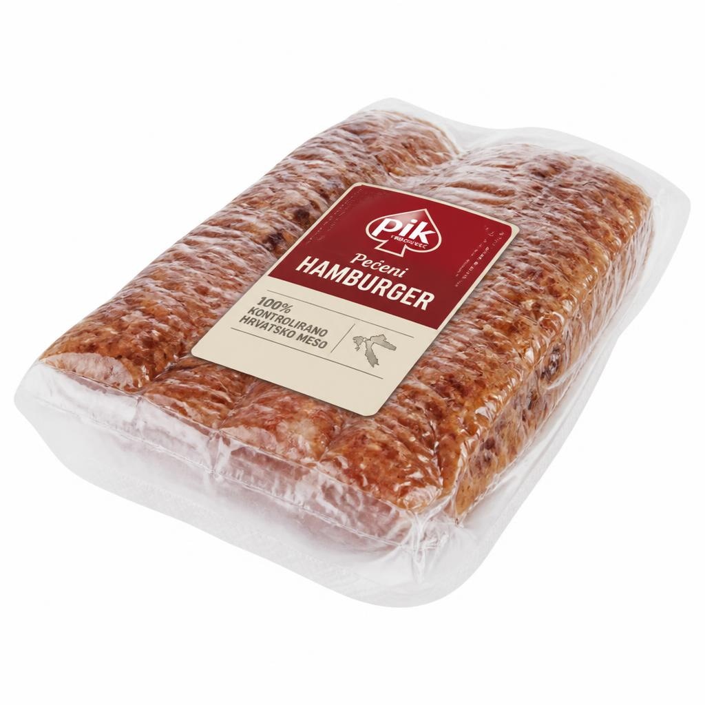 PIK pečeni hamburger 1 kg Akcija u trgovini Konzum