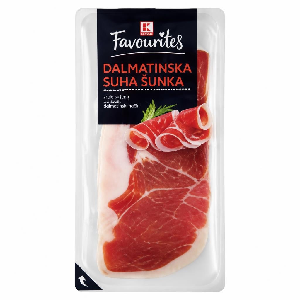Favourites Dalmatinska suha šunka 100 g Akcija u trgovini Kaufland