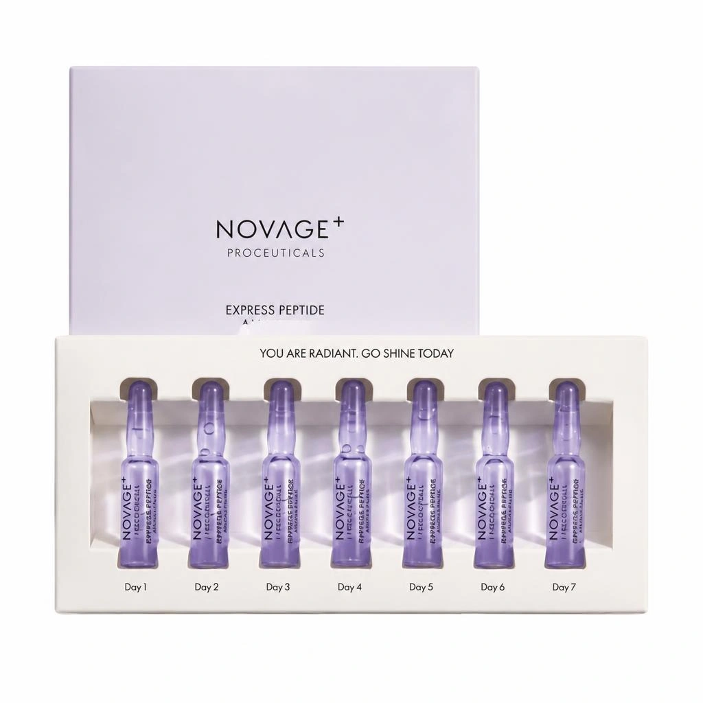 Novage+ Proceuticals Express peptidne ampule 7 ampula, svaka 1,5 ml Akcija u trgovini Oriflame